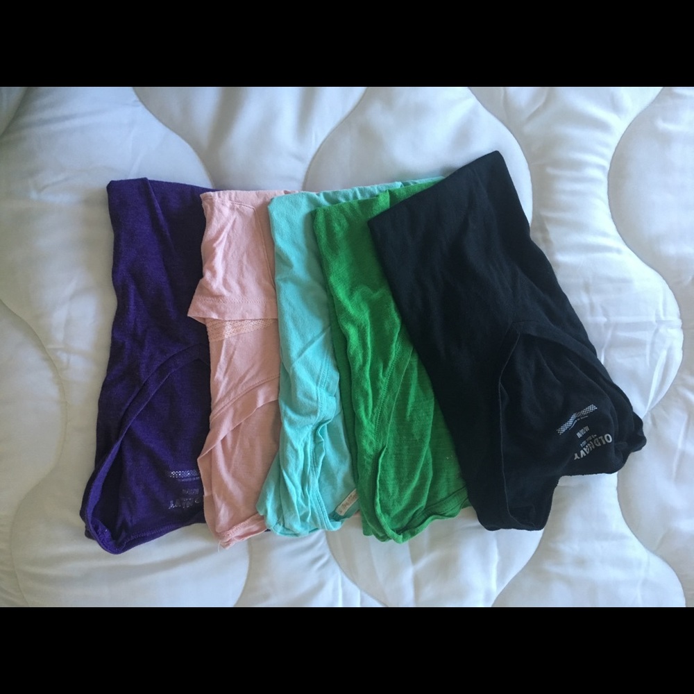 5 Solid T-shirts